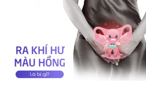 Ra khí hư màu hồng là bị gì